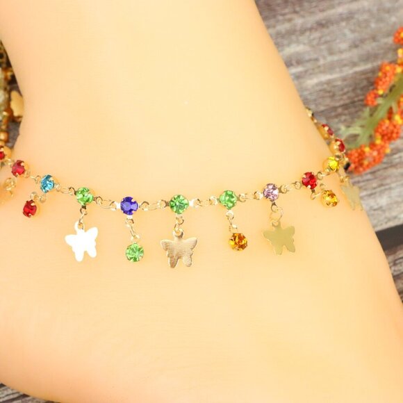 "Elegant Handmade Anklet – Delicate Jewelry for Women, MAR091463 - Picture 1 of 10